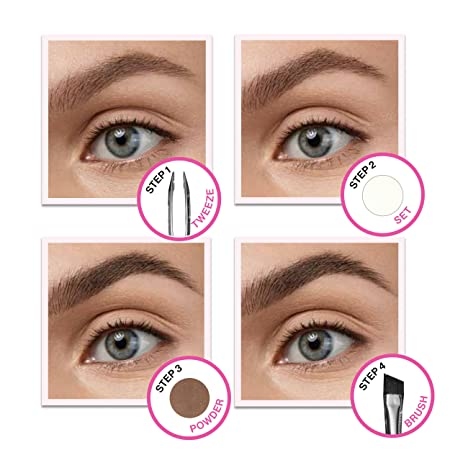 Wet n Wild, Ultimate Brow Set Dark Brown
 ويت ان وايلد، باليت حواجب